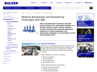 Sulzer Pumps Wastewater Belgium