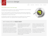 Site de Espresso Design Bvba