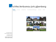 Site de Architectenbureau Joris Gijsenberg Bvbvba