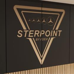 Ster point by Adem. Mercedes garage.