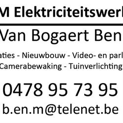 B&M Elektriciteitswerken Van Bogaert Ben