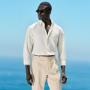 A refined selection of casual shirts for men elevates daily wear with seasonal hues and distinctive patterns.