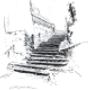 Escalier de l'Eglise - Kerktrap / Copyright Jean Roig