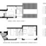 Le logement fait 70 m² répartis sur deux niveaux