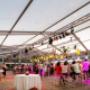 Transparante feesttent Tentmoment