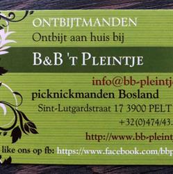 B&B 't Pleintje