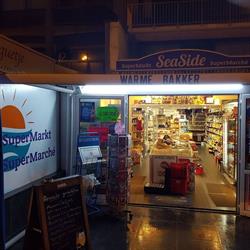 Seaside supermarket