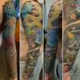 bras japonais traditionnel couleur