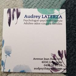 Psychologue Liège Grivegnée Audrey Laterza