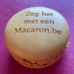 Zeg het met een Macaron.be