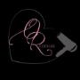 logo du salon de coiffures or coiffure à Libramont