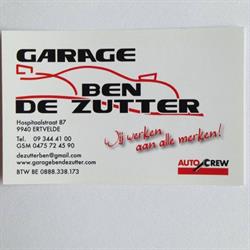 Garage Ben De Zutter