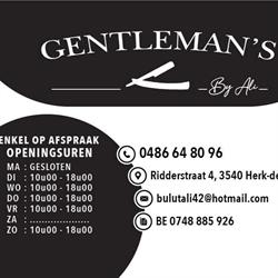 Gentlemans by Ali kapsalon