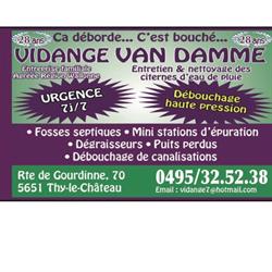 Vidange & débouchage Van Damme