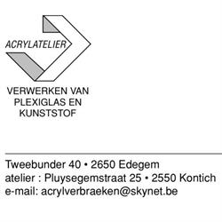 ACRYLVERBRAEKEN/LEO en KRISTOF