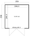 Goedkoop Tuinhuis Quby 250x250