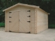 NIEUW houten garage S8331