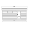 Nieuw goedkoop houten garage S8935