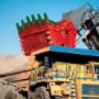 ESCO® face shovel bucket loading a mining haul truck