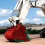 ESCO® mining hoe bucket on a hydraulic excavator