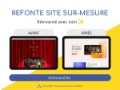 Refonte site WordPress pour la chorale de Nandrin Élan Vocal