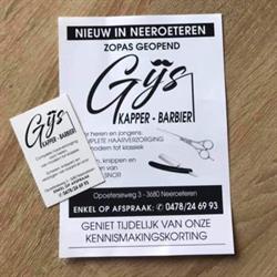 Kapper-barbier Gijs