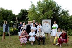 Zomertentoonstelling kunstgroep Marie-France Geuens