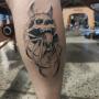 Monkeys Légend Tattoo tatouage mollet