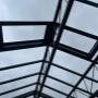 Detail orangeriedak met 2 dakramen