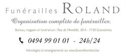 Funérailles ROLAND srl - Pompes funèbres à Ecaussinnes