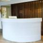 specialised in custom built reception desks, probs