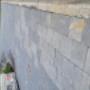 Chantier à Villers-la-Ville dans le Brabant wallon avec un pavage en klinkers et joints remplis au sable fin noir