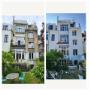 Cimentage façade avant et après Toiture RSA Immo
