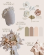 Collage gepreserveerde boeket