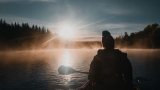prachtig kano landschap finland