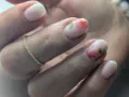 Babyboom met aquarelle nail art