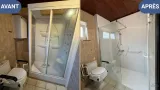 Douche senior Beyne Heusay avant apres