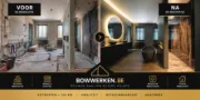 Badkamerrenovatie in Antwerpen vrijstaand bad en inloopdouche